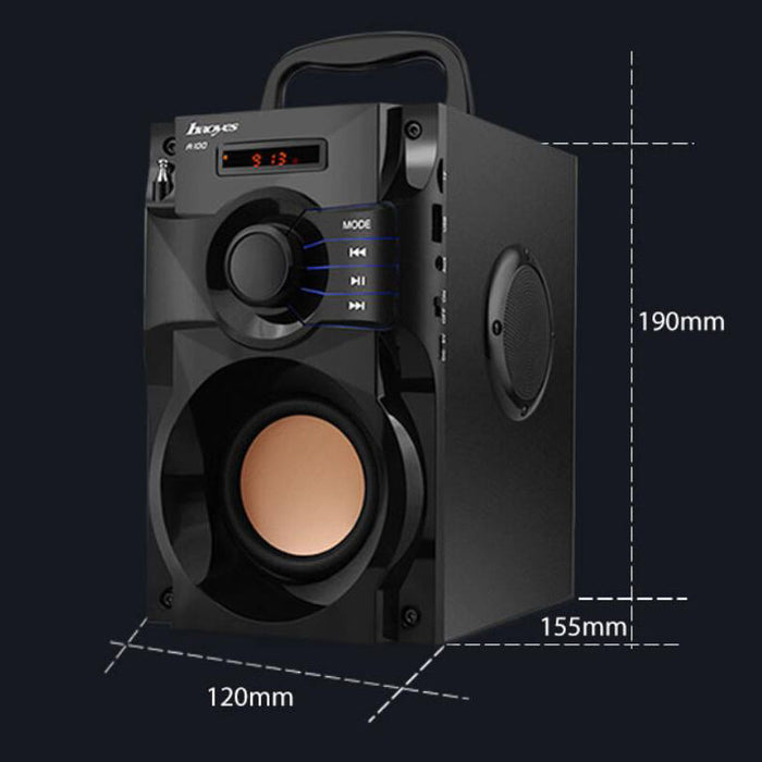 Wireless Plug In Subwoofer Desktop Speaker