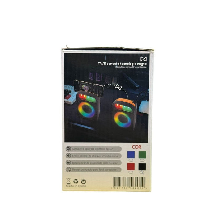 Portable Bluetooth RGB LED Speaker 20w