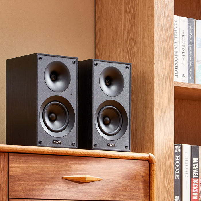 Active Powered Bookshelf Studio Monitor Speakers