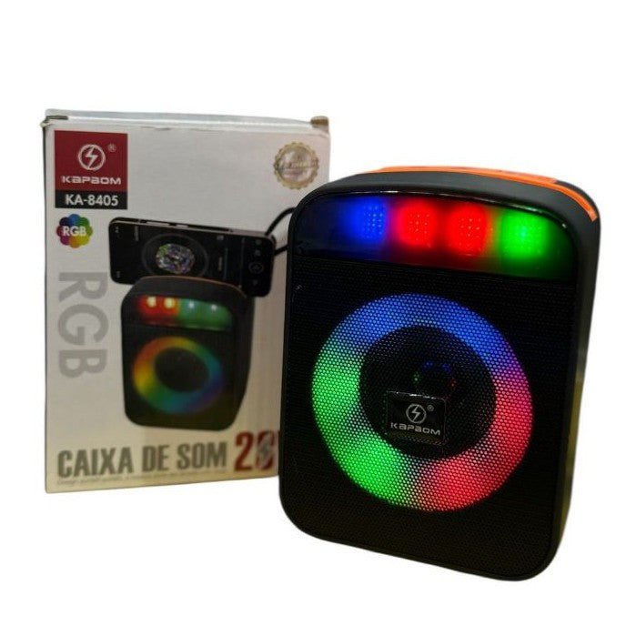 Portable Bluetooth RGB LED Speaker 20w
